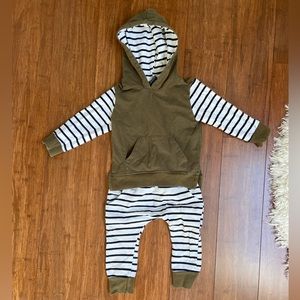 Little Bipsy Jogger and Hoodie Set